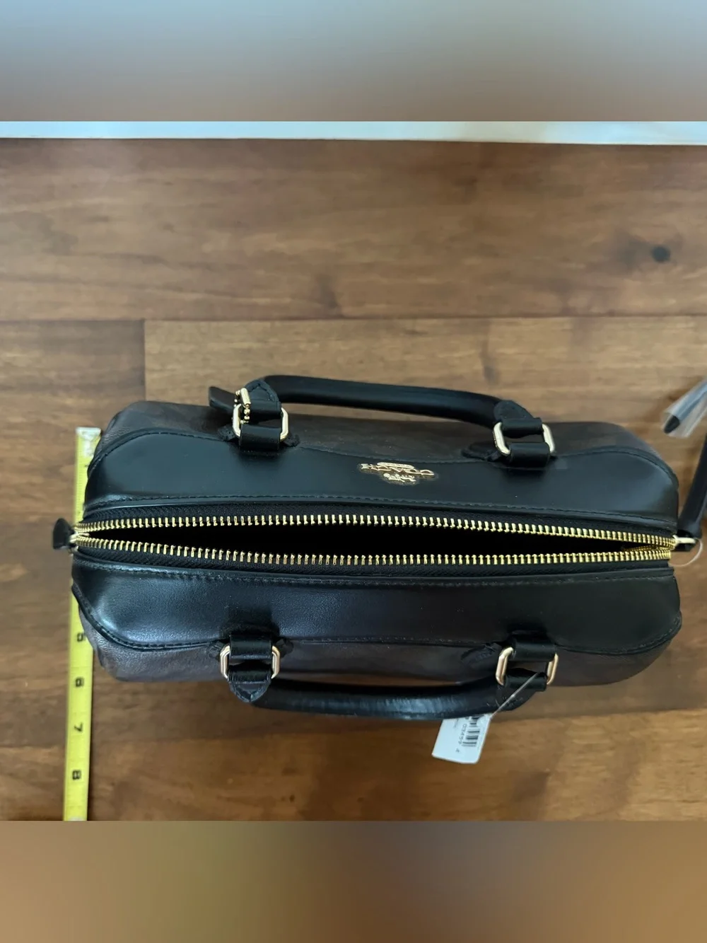 Coach attached black top